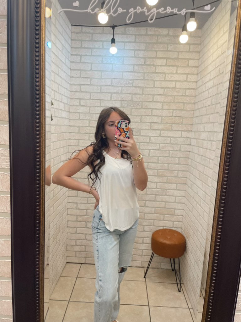 Flowy Hem Tank Top