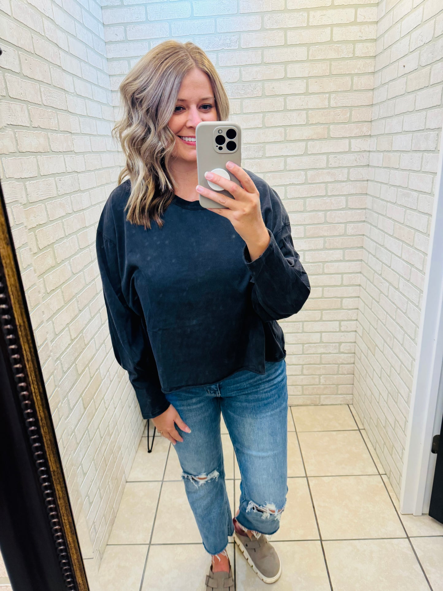 Tina Slub Top