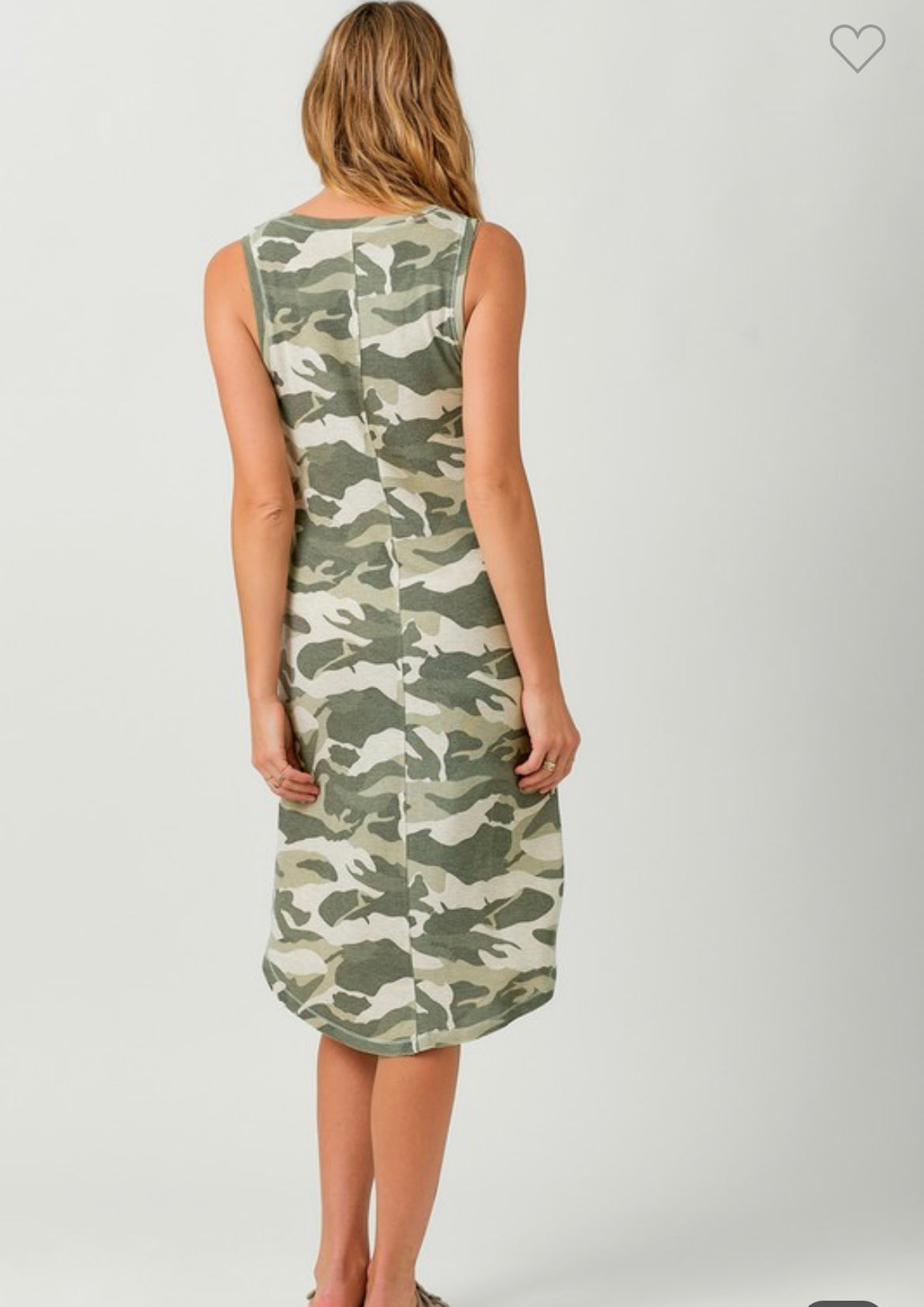 Camo Midi Dress
