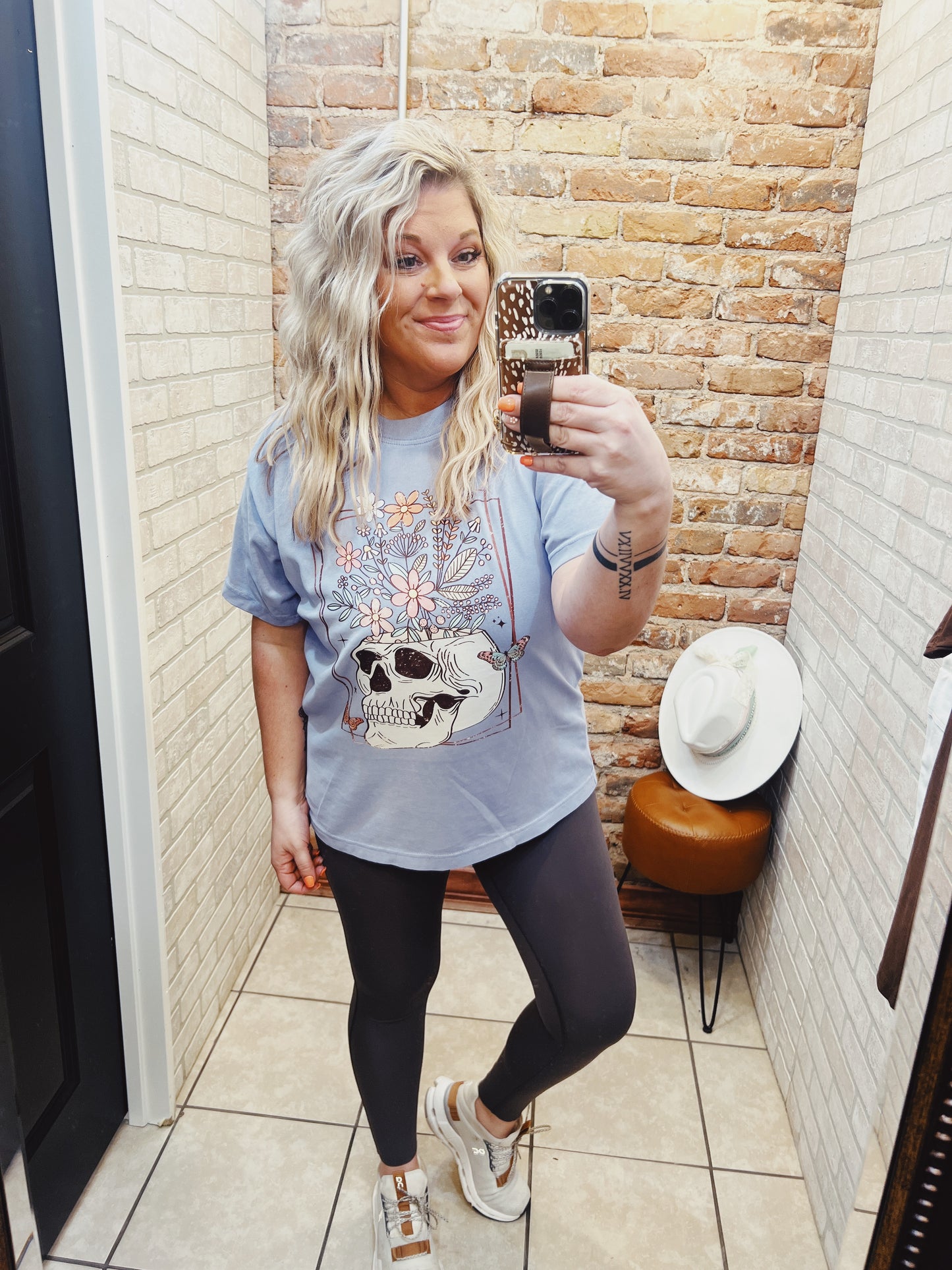 Melby Jo Perfect Gray/Brown Leggings