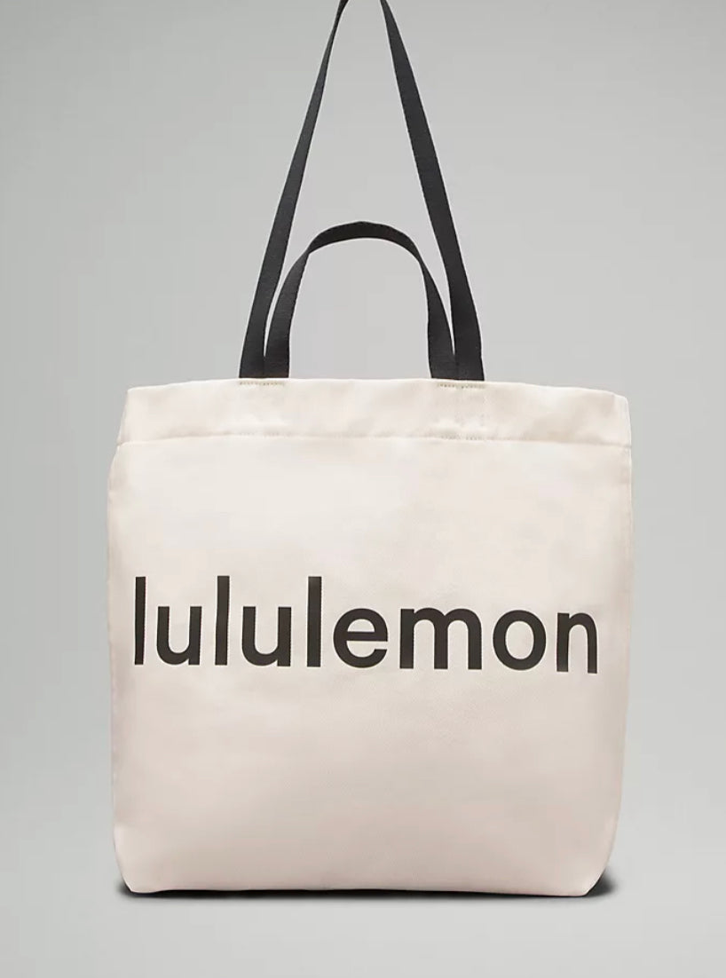 lululemon Double Handle Canvas Tote