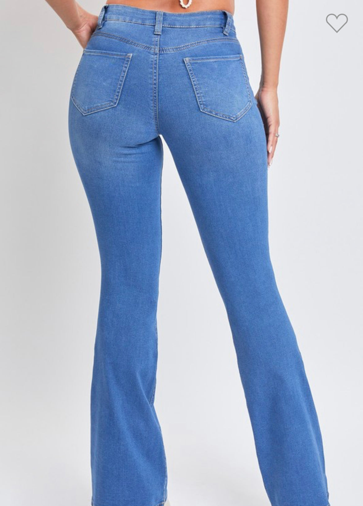 Hyper Stretch High Rise Flare