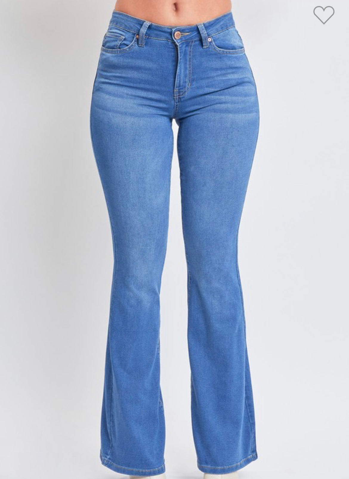 Hyper Stretch High Rise Flare