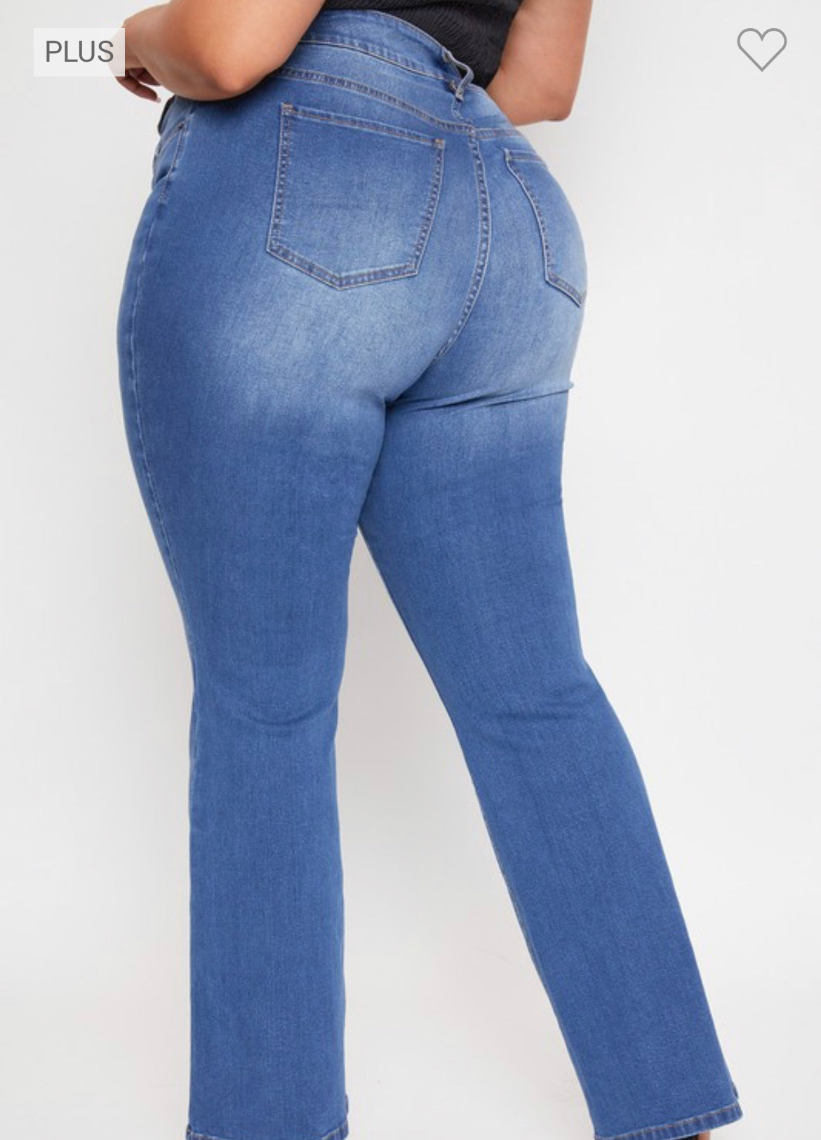 Curvy Hyper Stretch High Rise Flare