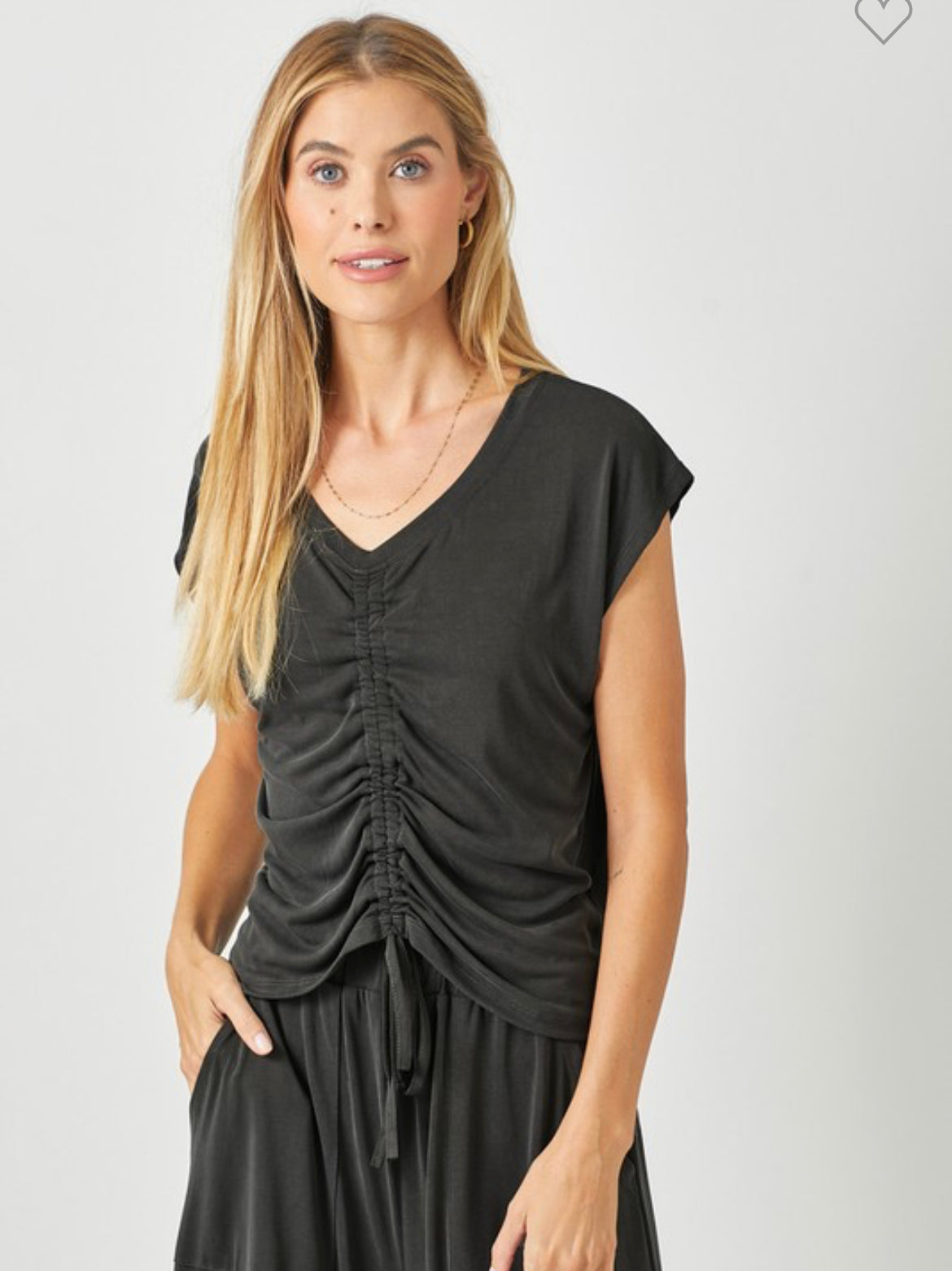Modal Ruched Top