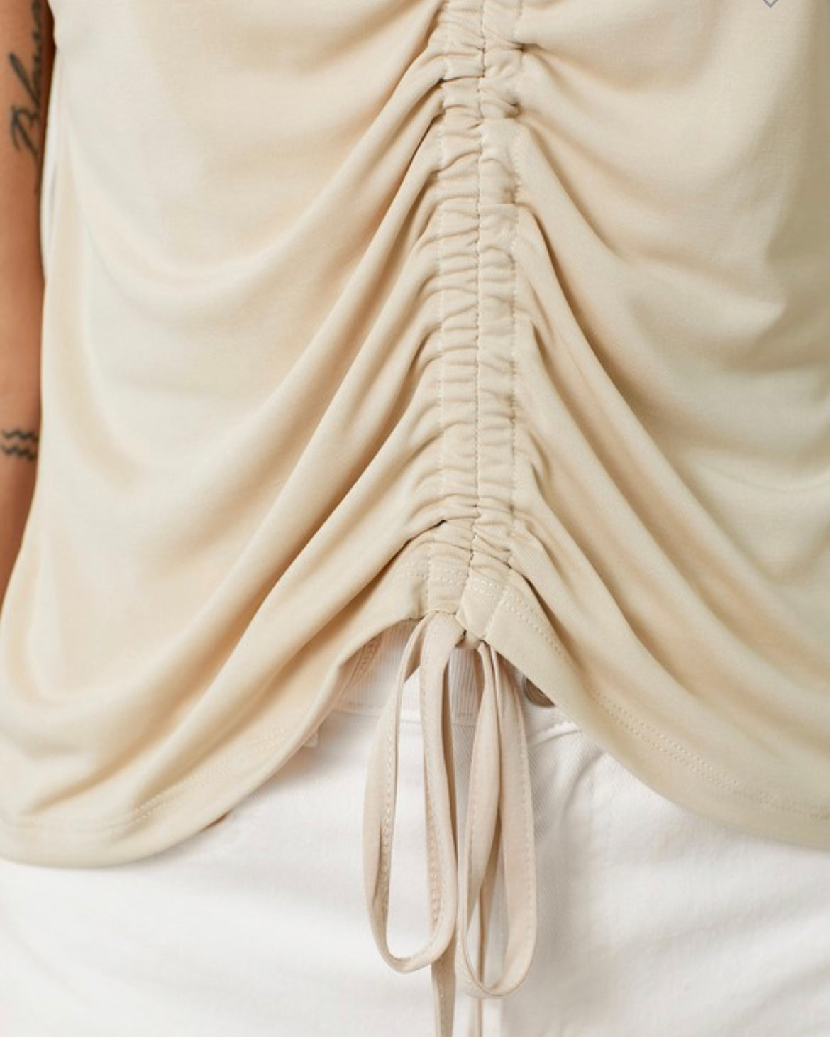 Modal Ruched Top