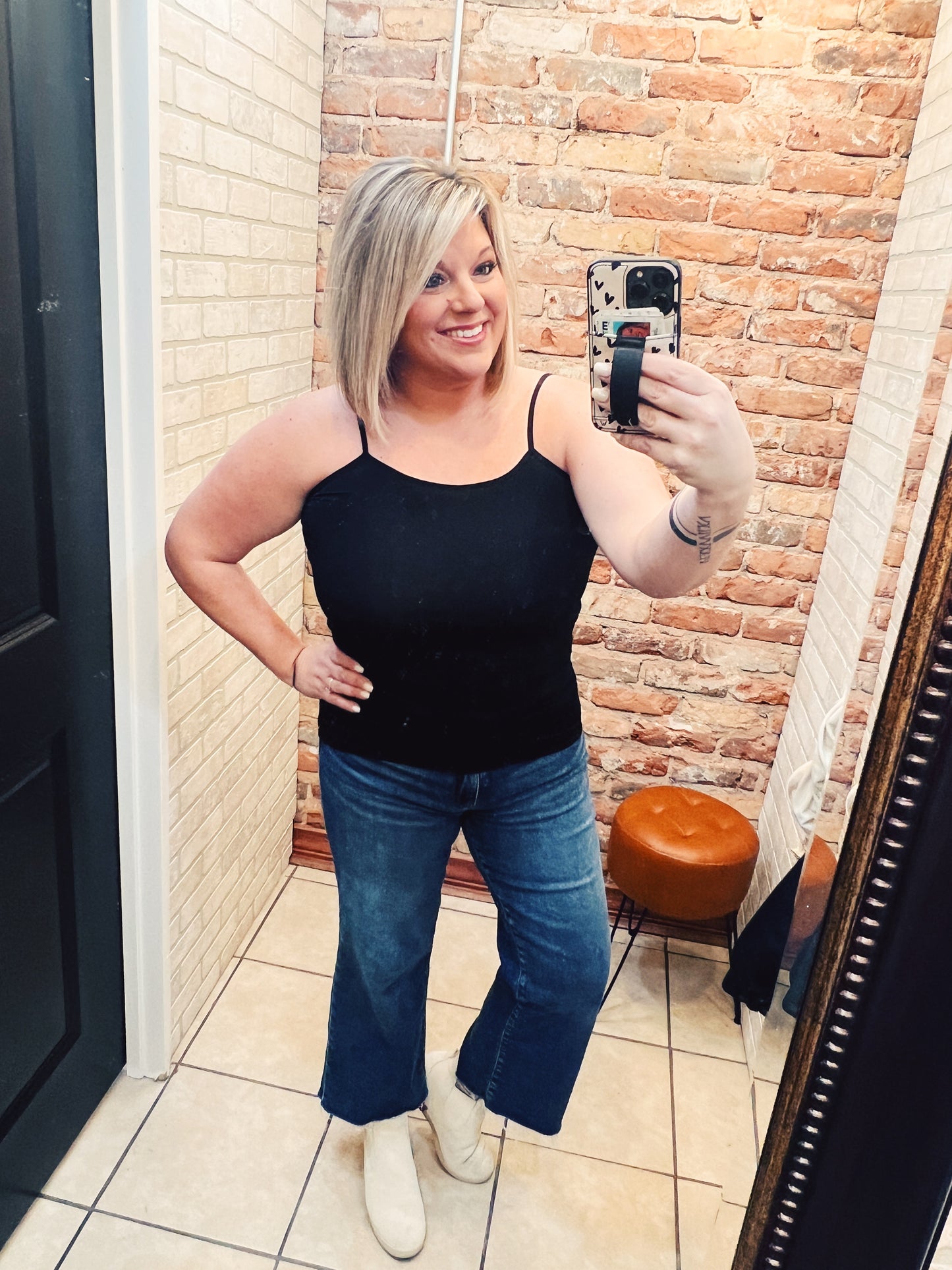 Seamless Spaghetti Strap Tank