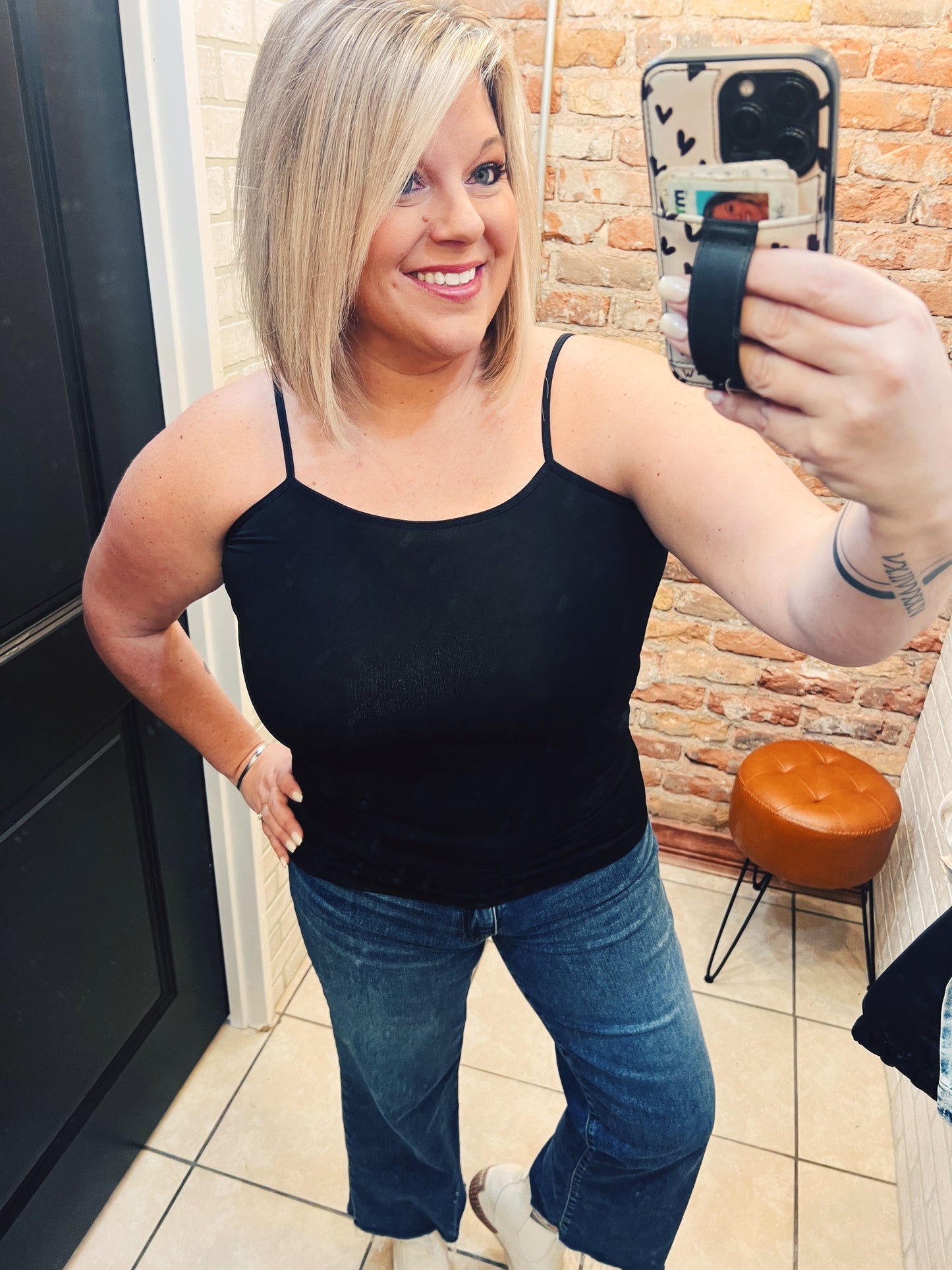 Seamless Spaghetti Strap Tank