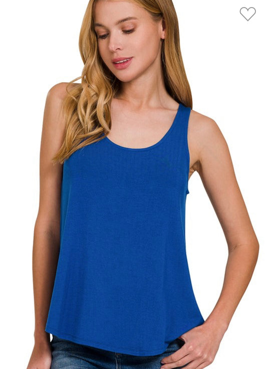 Flowy Hem Tank Top