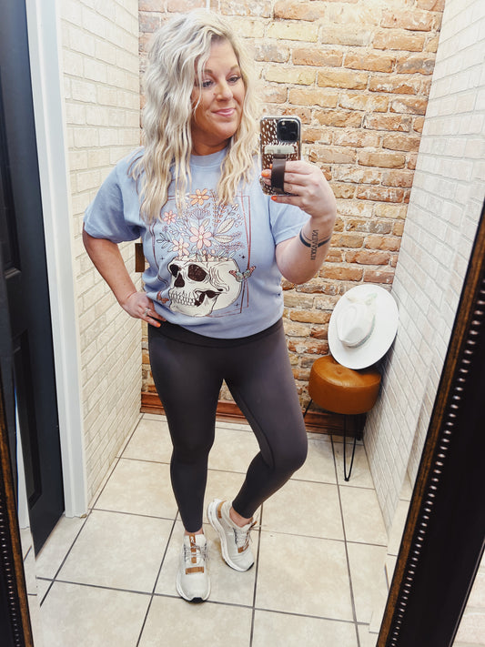 Melby Jo Perfect Gray/Brown Leggings