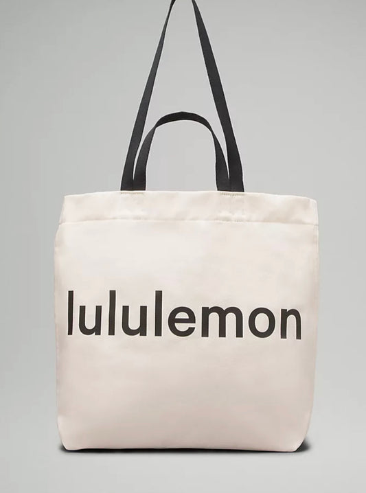 lululemon Double Handle Canvas Tote