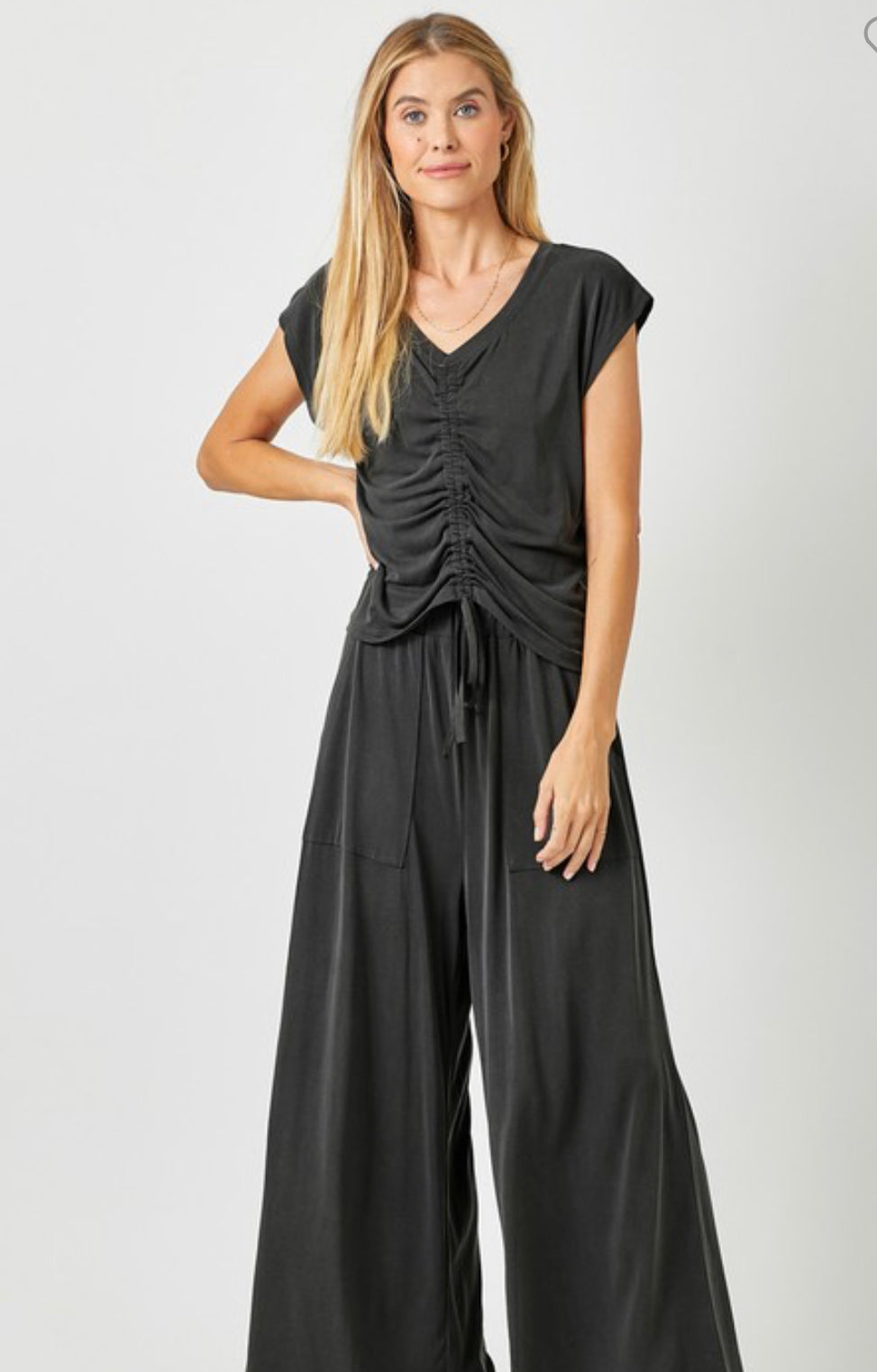 Modal Ruched Top